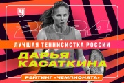 Теннисистка года в России — Дарья Касаткина! Итоговый рейтинг «Чемпионата» — 2024