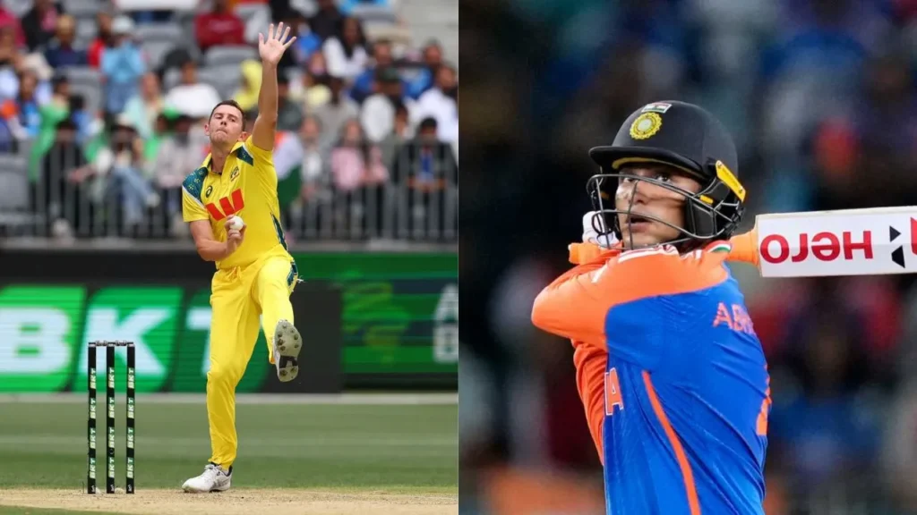 Josh-Hazlewood-Abhishek-Sharma